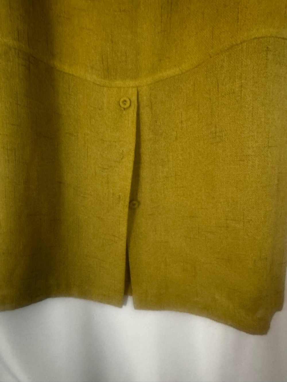 Olive Green Women's Skirt Set - Classic Button Front - Picture 8 of 12